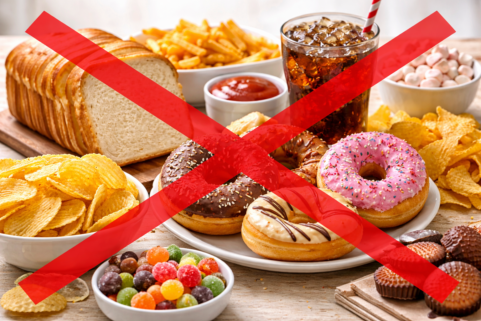 Overhead shot of a beautifully arranged Mediterranean-style meal with grilled salmon, steamed spinach, roasted sweet potato, blueberries and walnuts on a white plate with natural light