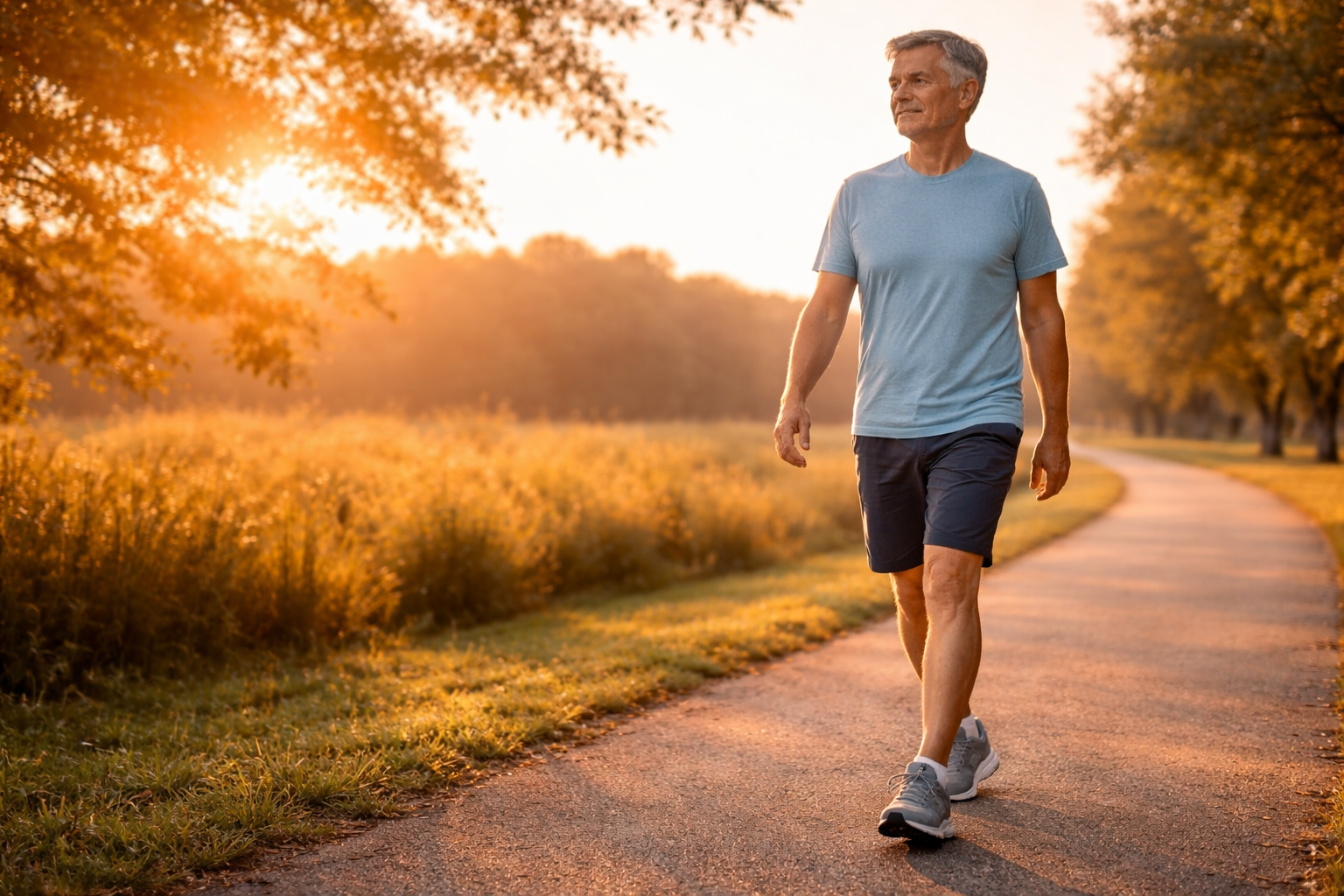 Clean modern medical illustration showing a cross-section of skin with small nerve fibers in bright blue teal running from the dermis to the epidermis on a white background